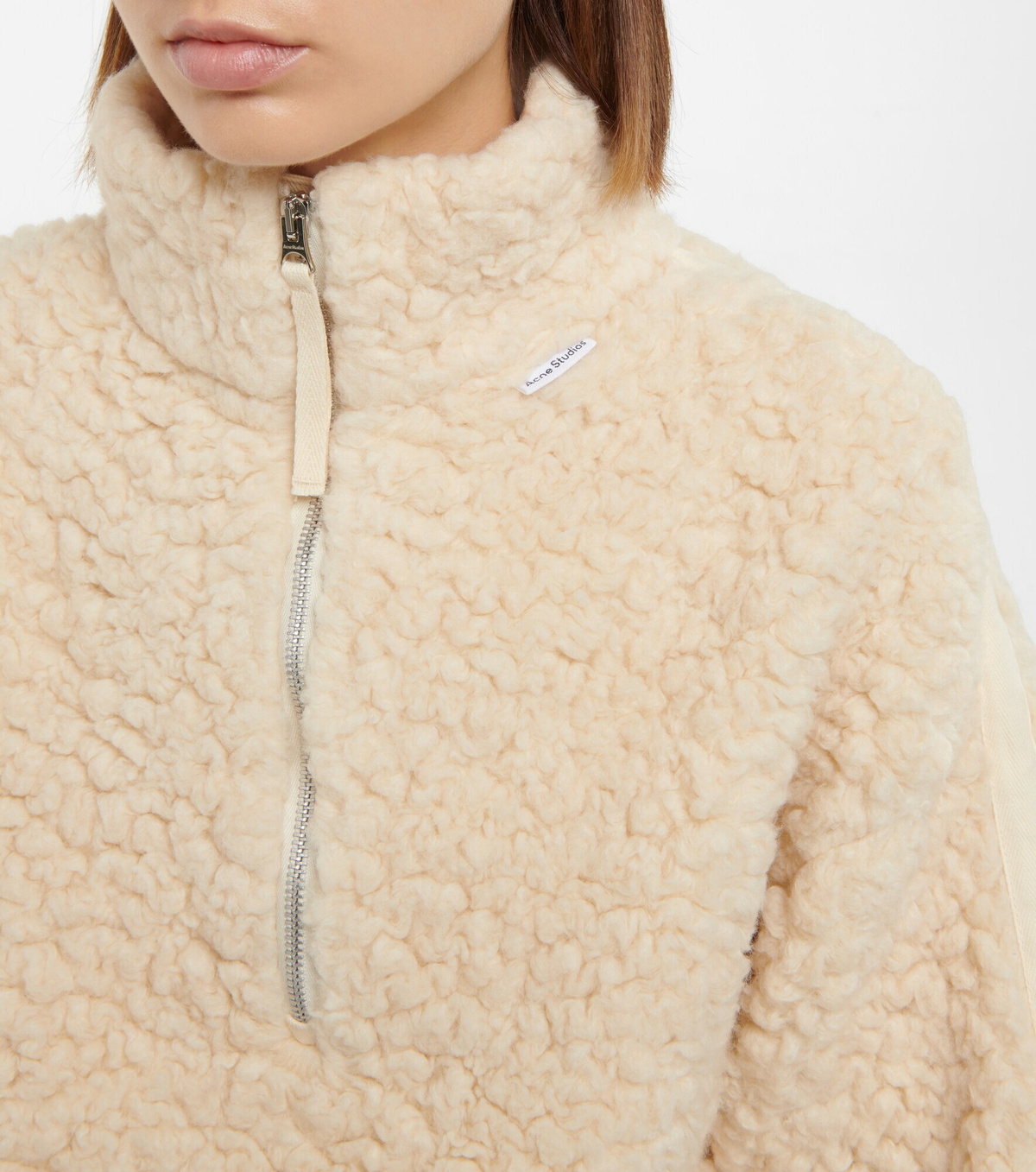 Acne Studios - Zipped polar fleece sweatshirt Acne Studios Acne Studios - Zipped polar fleece sweatshirt Acne Studios