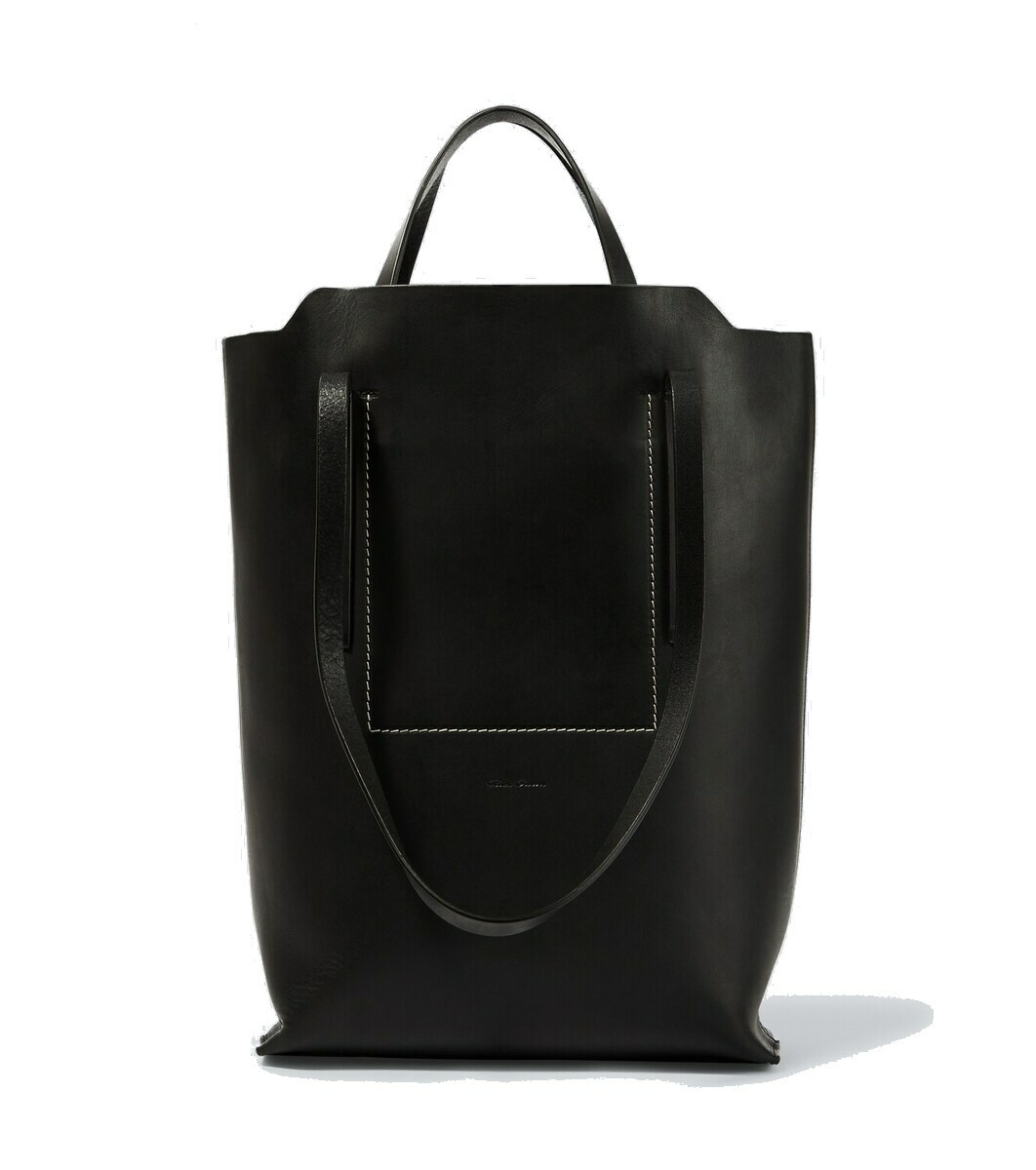 Rick Owens Medium embroidered leather tote bag Rick Owens Rick Owens Medium embroidered leather tote bag Rick Owens