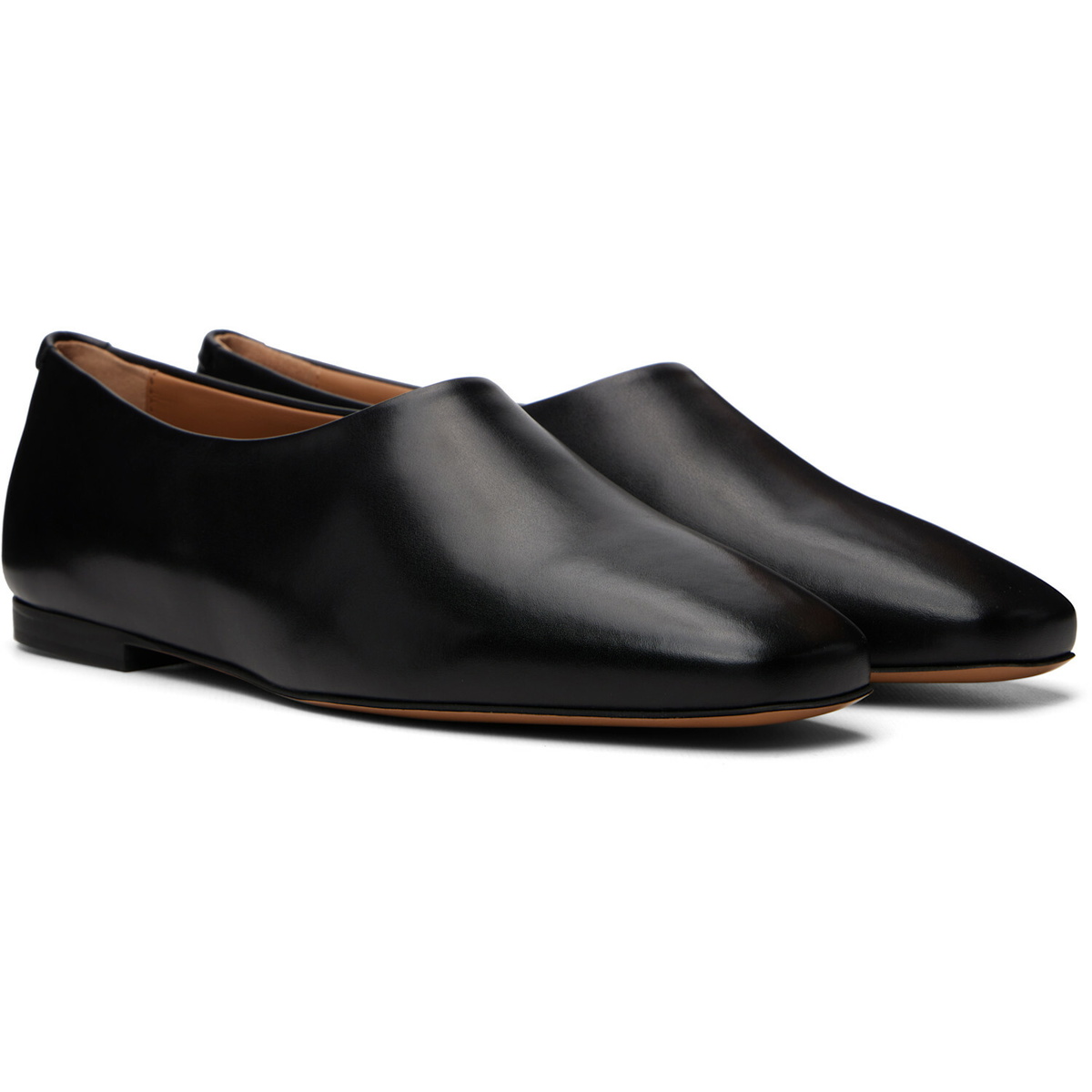 Jil Sander Black Prince Ballerina Flats