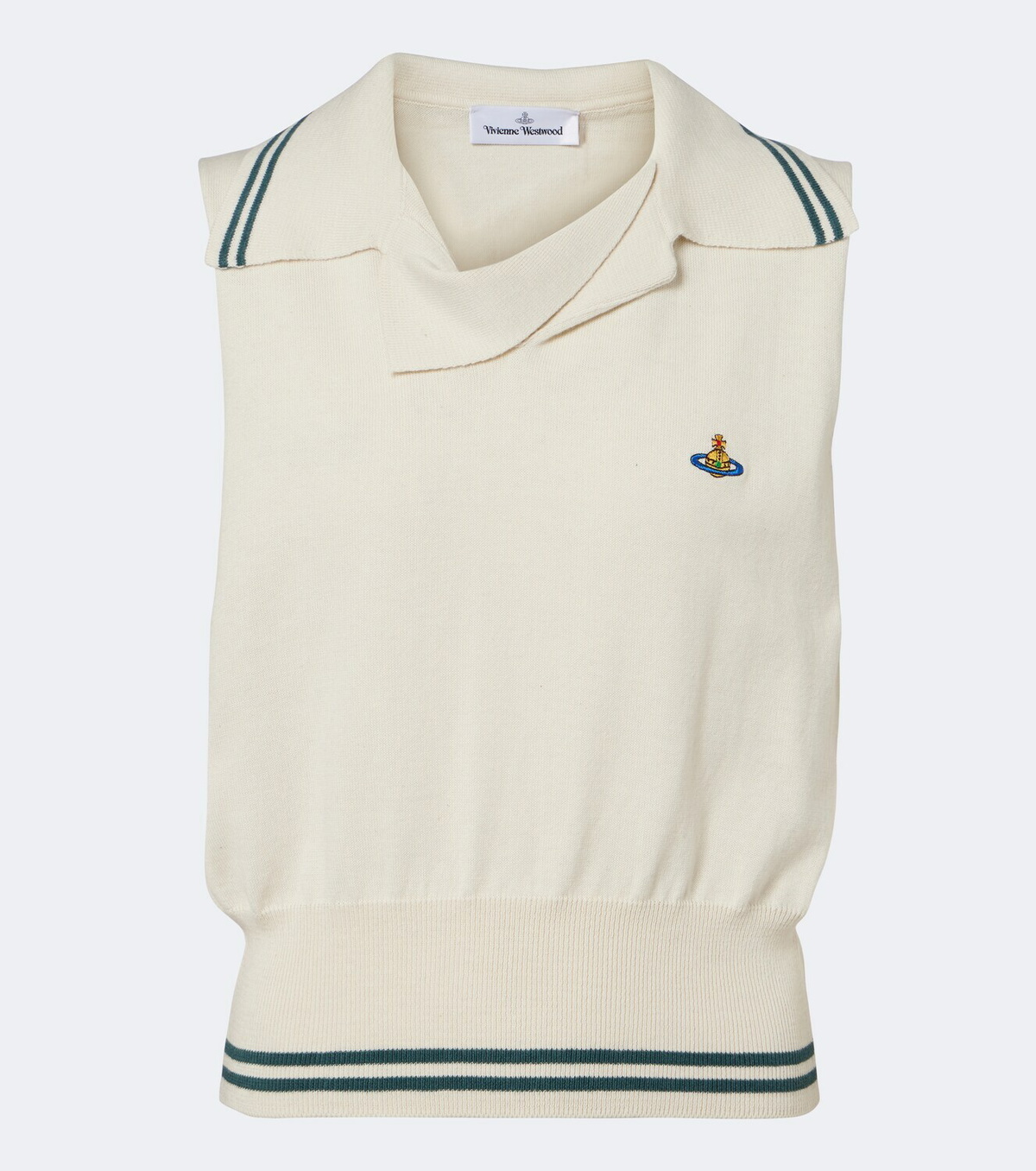 Vivienne Westwood Doubletake cotton and cashmere polo shirt
