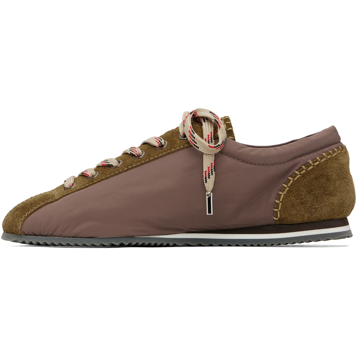 Wales Bonner Khaki & Taupe Paris Sneakers