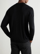 Kiton - Wool Sweater - Black