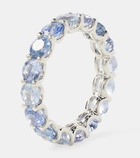 Bucherer Fine Jewellery Pastello 18kt white gold ring with sapphires