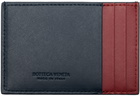 Bottega Veneta Blue & Red Cassette Credit Card Holder