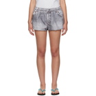 Acne Studios Gray Printed Shorts
