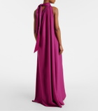 Taller Marmo Astor scarf-detail maxi dress