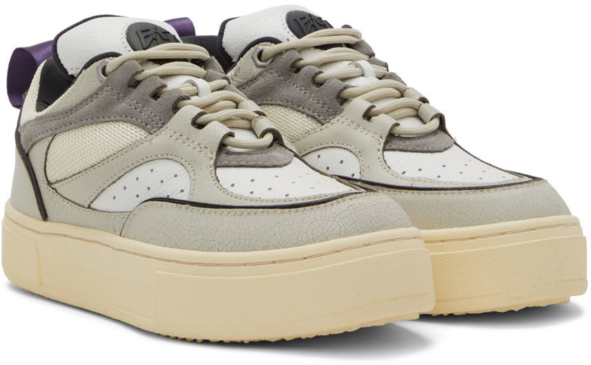 【関税込み】EYTYS ベージュ＆グレー Sidney スニーカー Eytys Gray Sidney Low-Top Sneakers Eytys