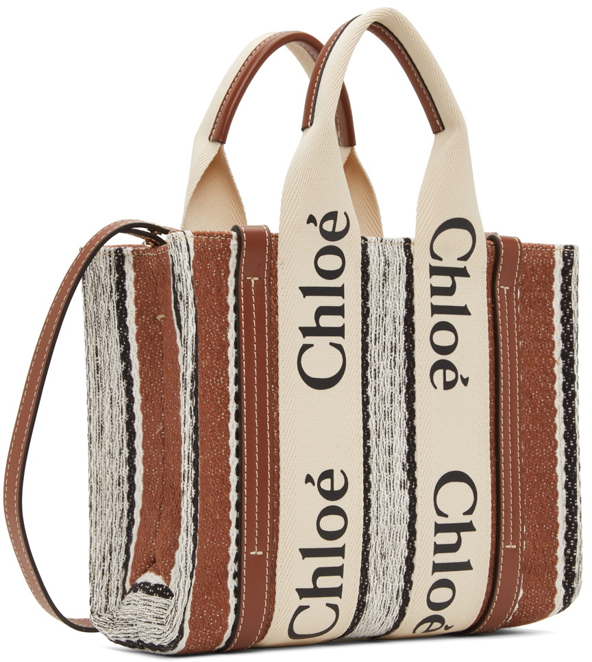 chloe striped bag