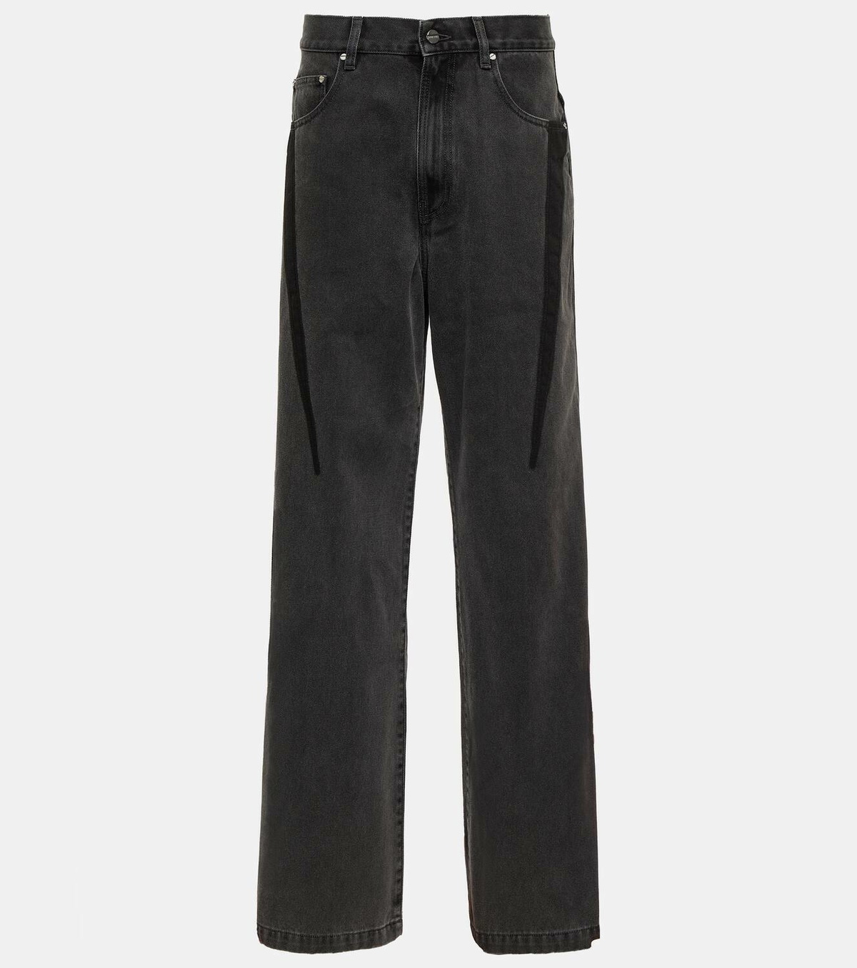 Dion Lee Low-rise wide-leg jeans