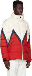 Perfect Moment White & Red Zeferino Down Jacket