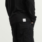 Moncler Men's Long Sleeve Cotton T-Shirt in Black