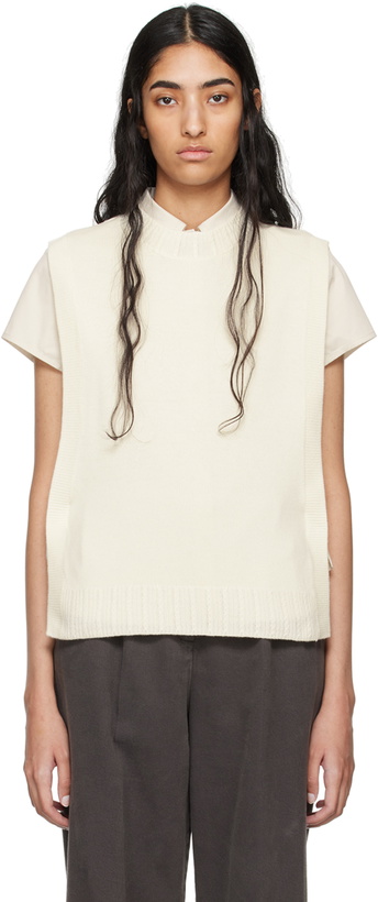 Photo: A.P.C. Off-White Margot Vest