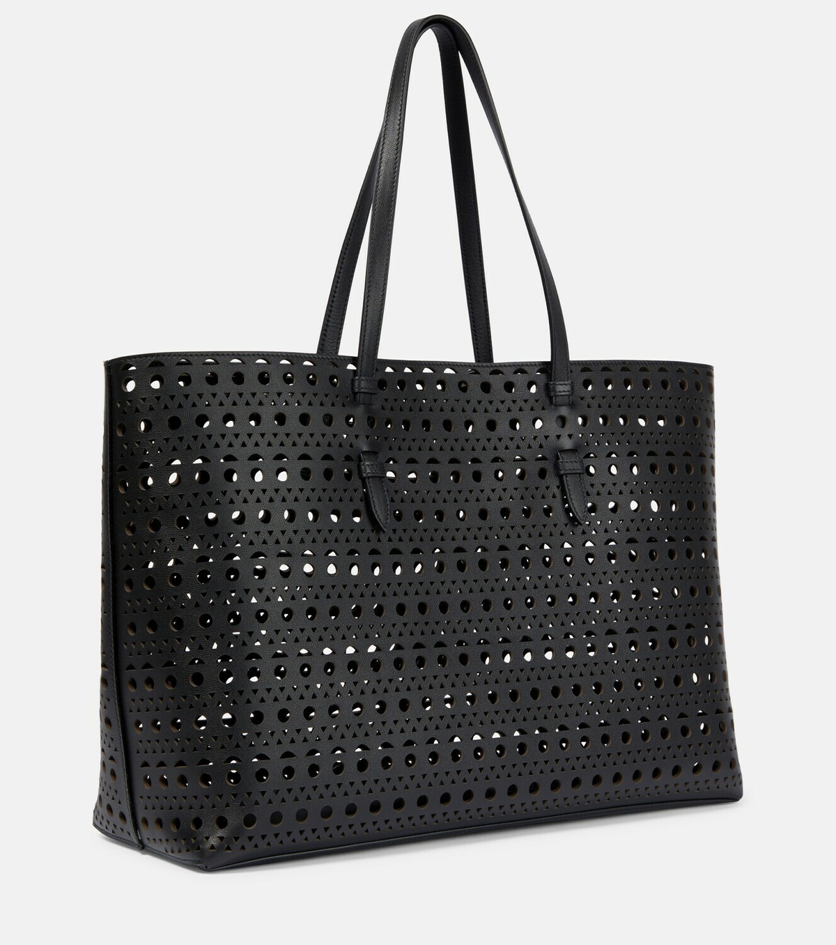 Alaïa Le Mina 44 Vienne leather tote bag