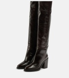 Paris Texas Ophelia leather over-the-knee boots