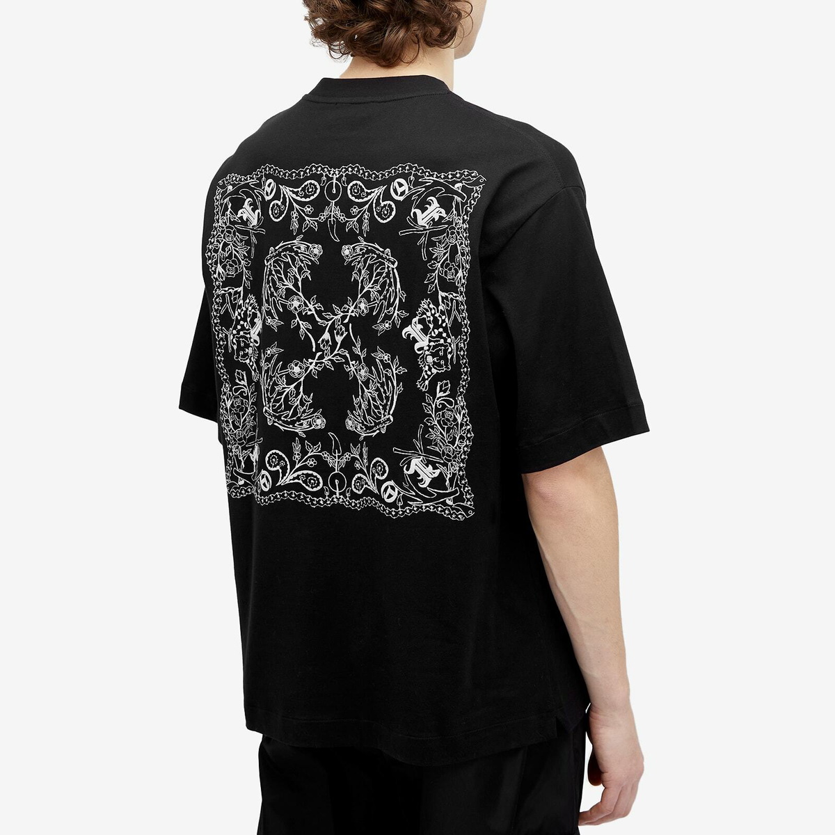 Off-White Men's Statement Cotton Shirt Black