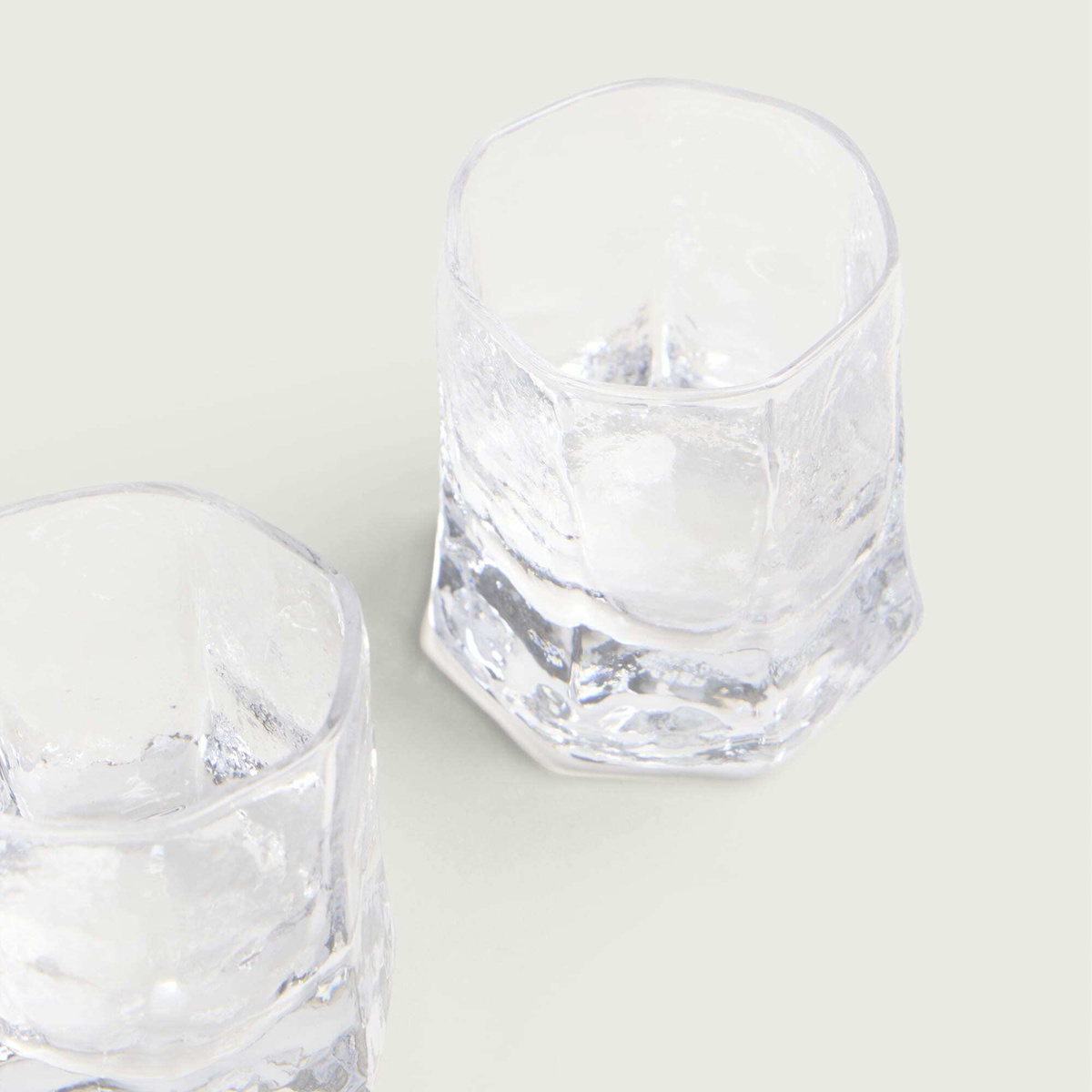 ferm LIVING Kiru Small Glasses - Set of 2 in Clear