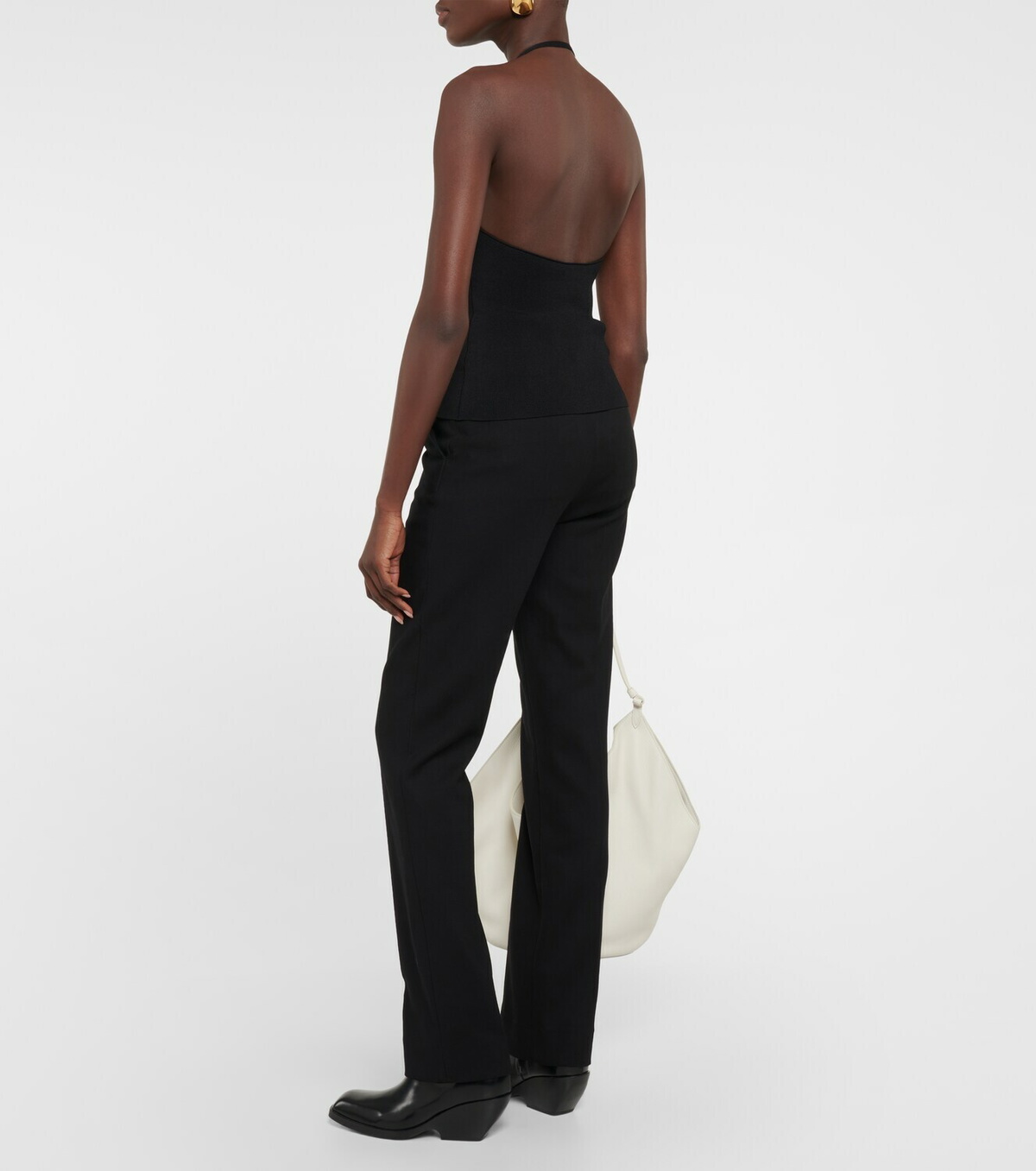 Khaite Thaiane halterneck top