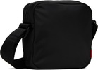 Hugo Black Logo Patch Bag