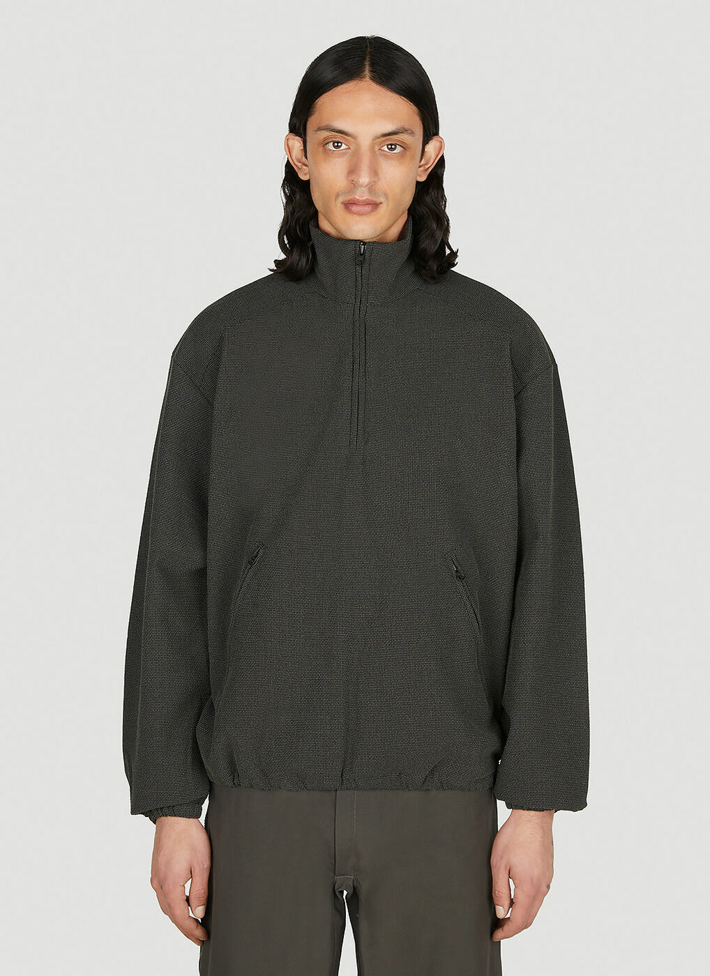 GR10K - IBQ Track Jacket in Black GR10K