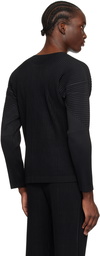 HOMME PLISSÉ ISSEY MIYAKE Black Basics Long Sleeve T-Shirt