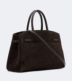 DeMellier Hudson Midi suede tote bag