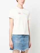 DUVETICA - Logo Cotton T-shirt
