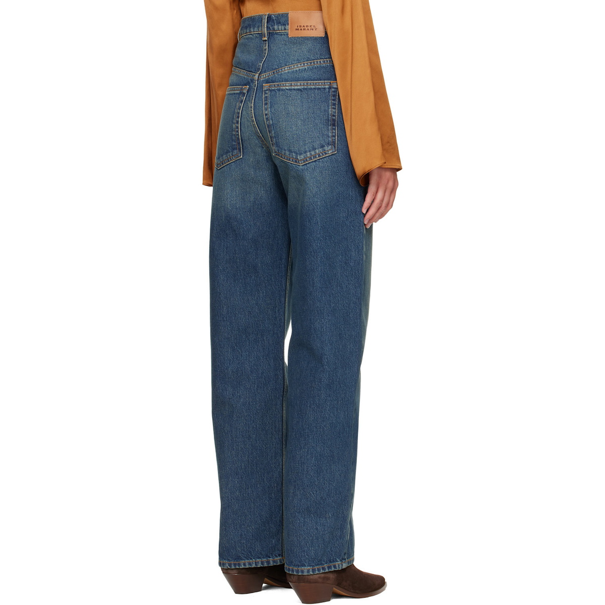 Isabel Marant Navy Dromie Jeans
