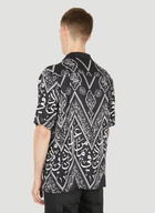 GmbH Graphic Print Bowling Shirt