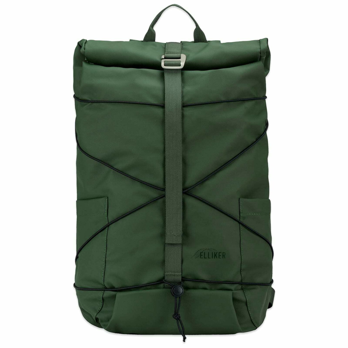 Elliker Dayle Rolltop Backpack in Khaki Elliker