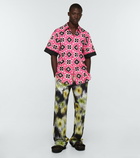 Dries Van Noten - Printed cotton jersey sweatpants