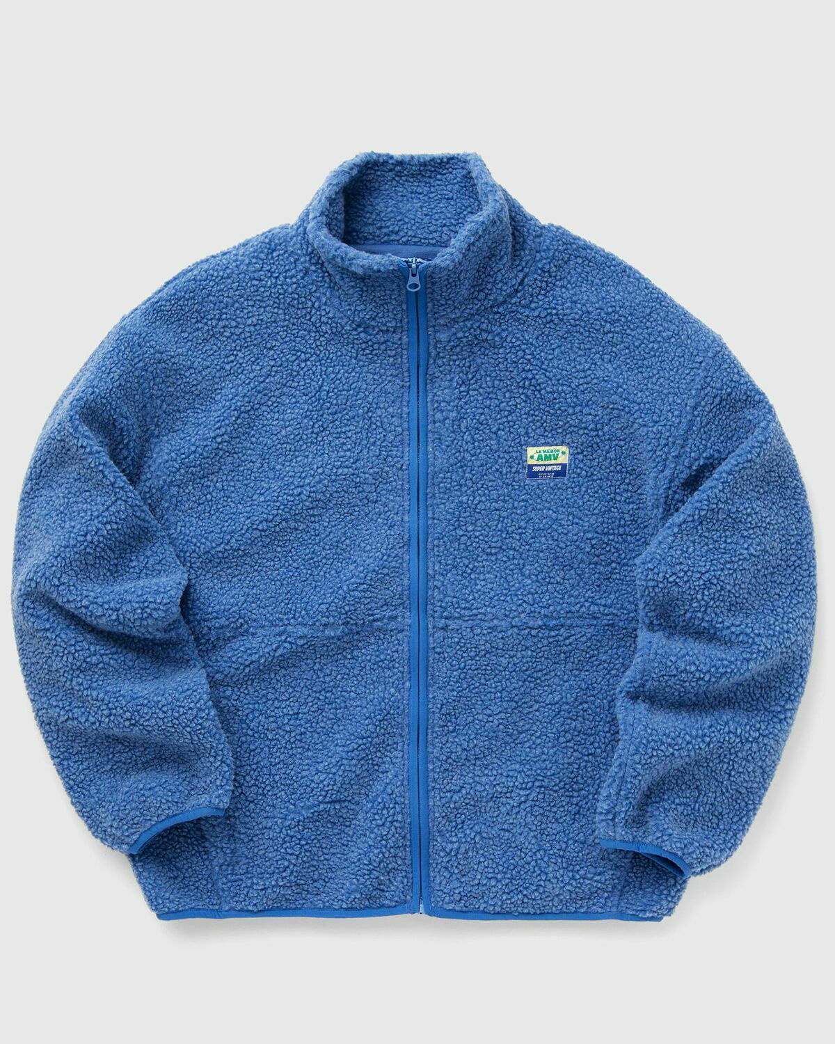 American Vintage Hoktown Jacket Blue Fleece Jackets American American Vintage Hoktown Jacket Blue Fleece Jackets American