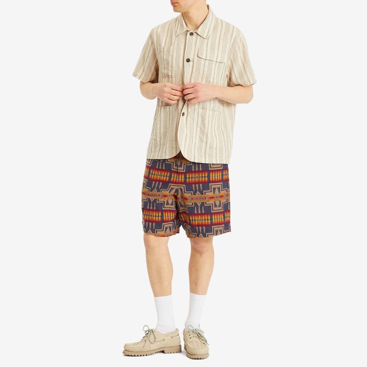 Pendleton Men's Jacquard Utility Shorts in Harding