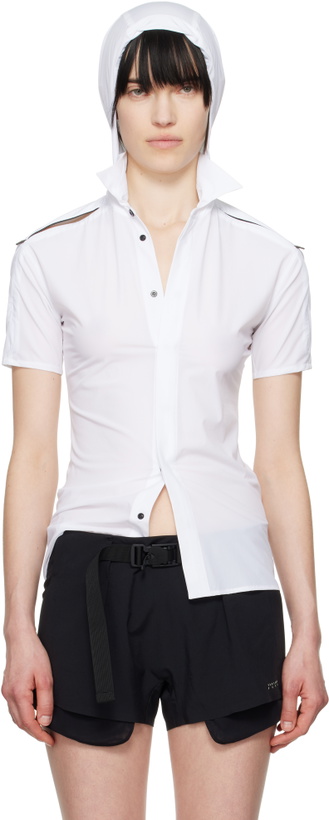 Photo: JOHANNA PARV White Hooded T-shirt