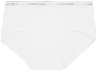 Calvin Klein Underwear Three-Pack White Classics Briefs