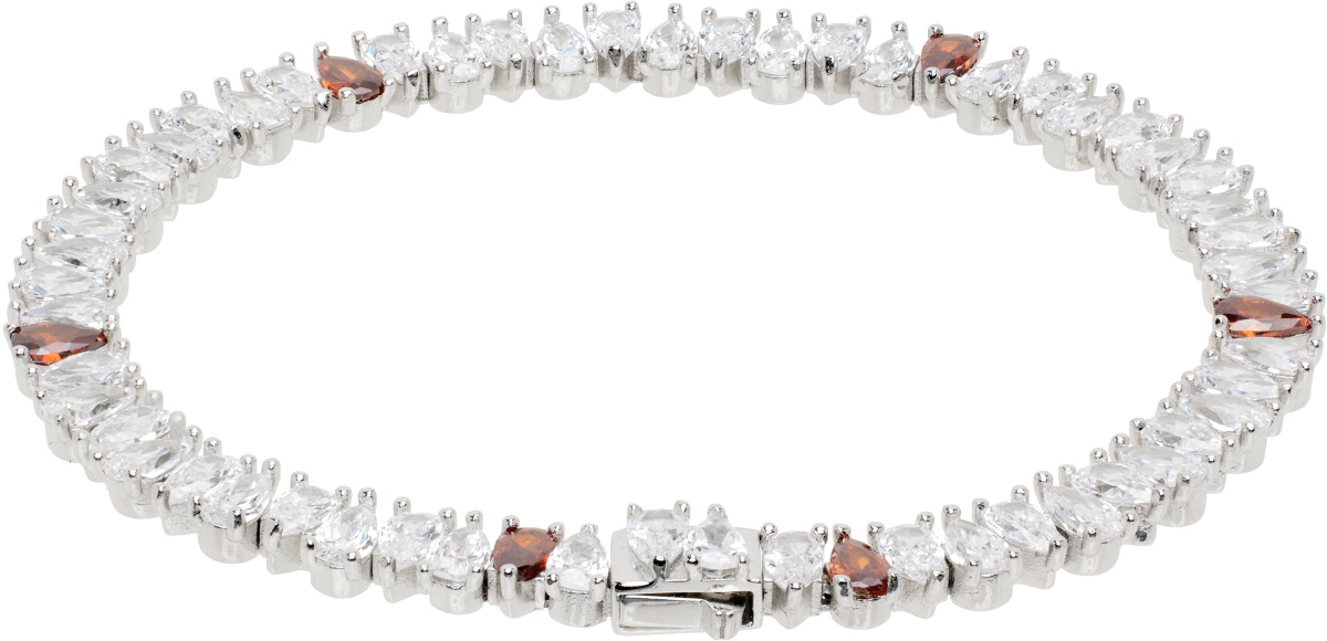 Hatton Labs Silver & Red Drop Bracelet Hatton Labs