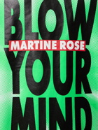 MARTINE ROSE - Blow Your Mind Cotton Jersey T-shirt