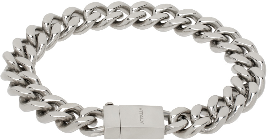 Vitaly Silver Kickback Bracelet