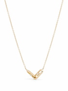 Lizzie Mandler Fine Jewelry 18K Yellow Gold OG Links Diamond Necklace