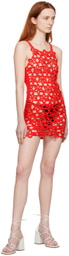 Tach Red Lisbeth Minidress