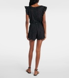 Poupette St Barth Cruse broderie anglaise cotton shorts