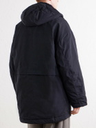 A Kind Of Guise - Isaba Padded Cotton, Wool and Mohair-Trimmed Canvas Parka - Black