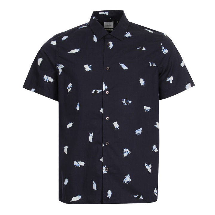 Photo: Patterned Shirt - Navy