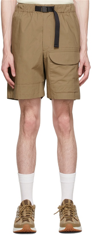 Photo: Descente Allterrain Khaki Cotton Shorts