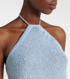 Bananhot Liz sequined halterneck top