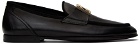 Dolce & Gabbana Black Pantofola Loafers