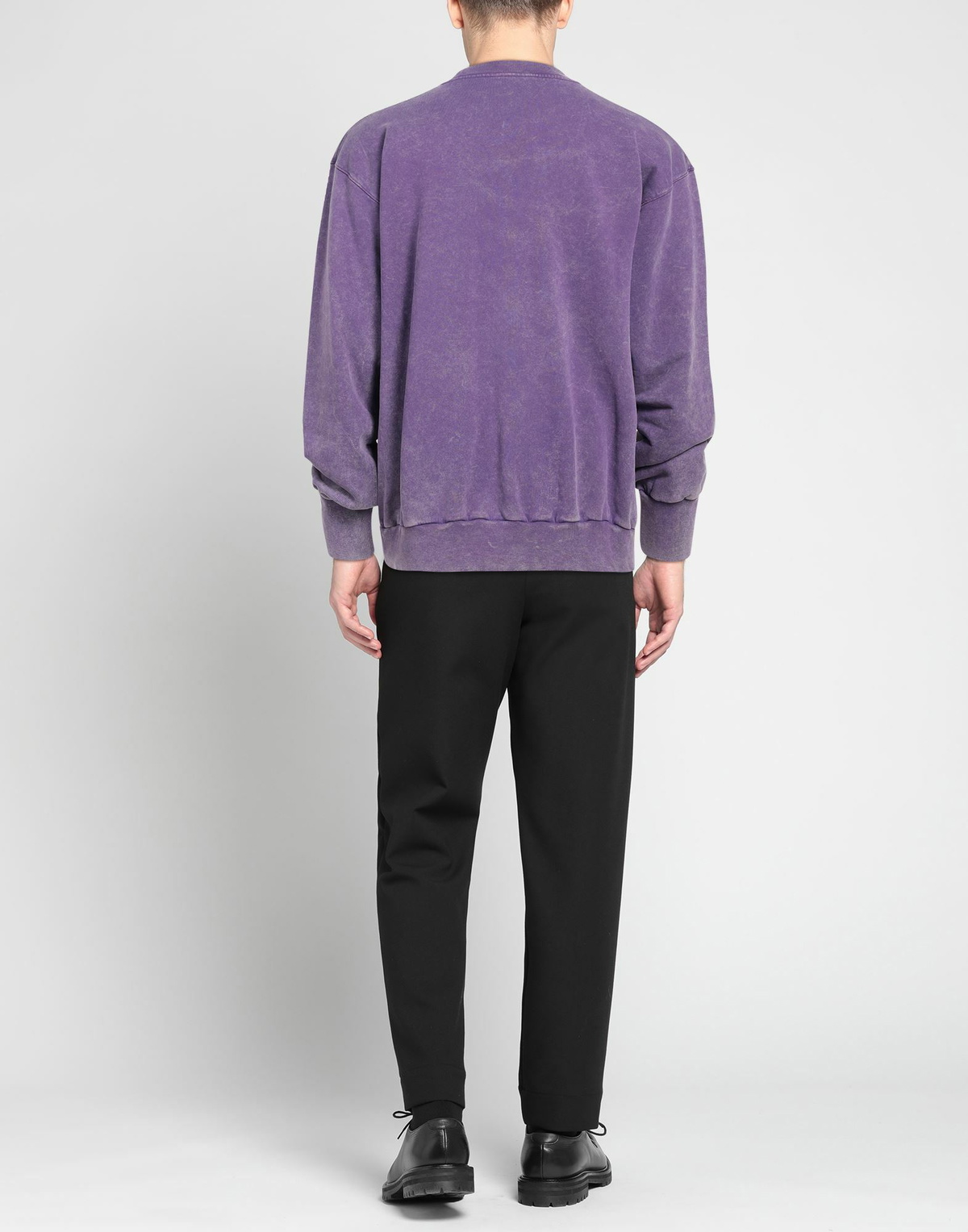 Aries Mens Sweatshirt in Purple