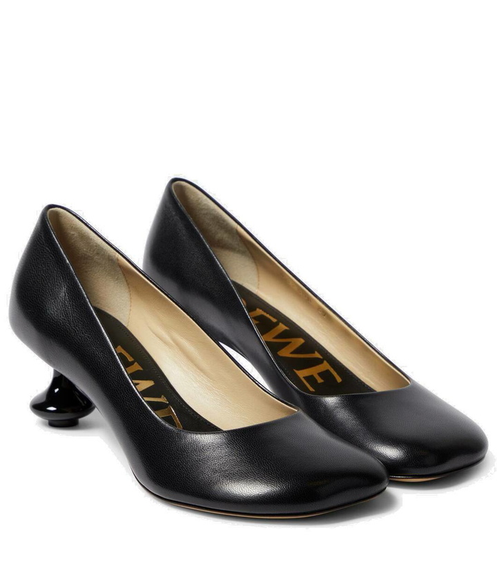Photo: Loewe Toy 45 leather pumps