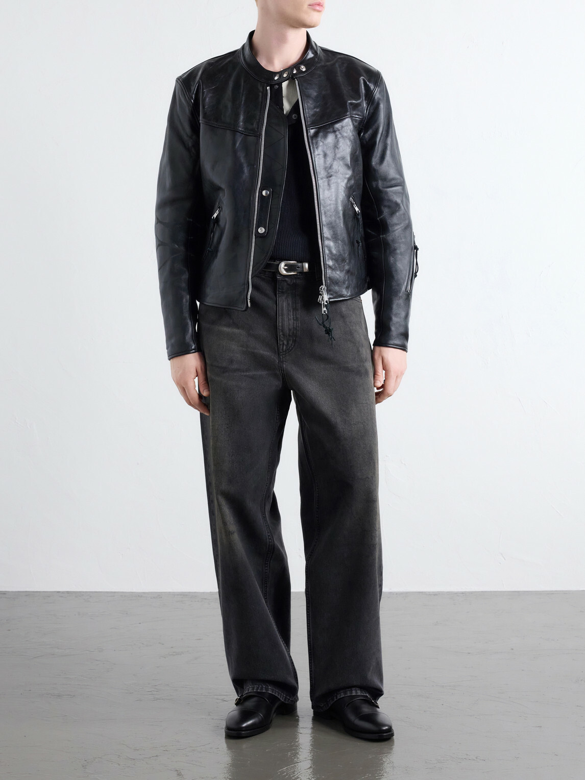 Our Legacy - Vast Cut Wide-Leg Jeans - Black