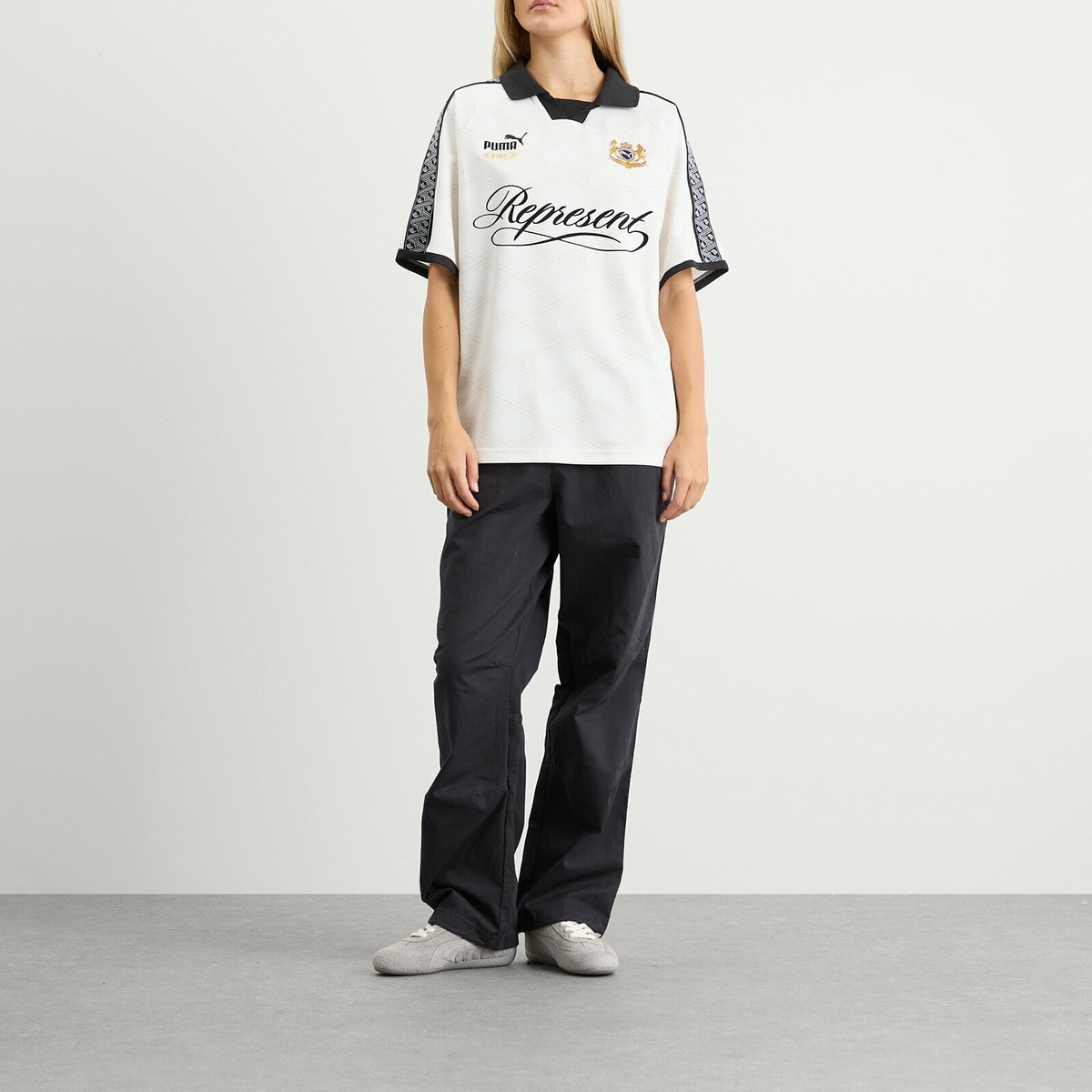 Puma x REPRESENT King Jersey in Shoji-Aop