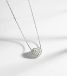 Kamyen 18kt white gold necklace with diamonds